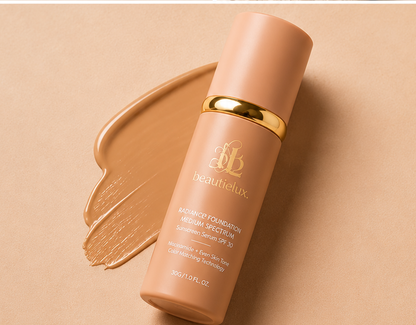 Base de Maquillaje 5 en 1 con SPF 30 Tecnología Mimética de Color